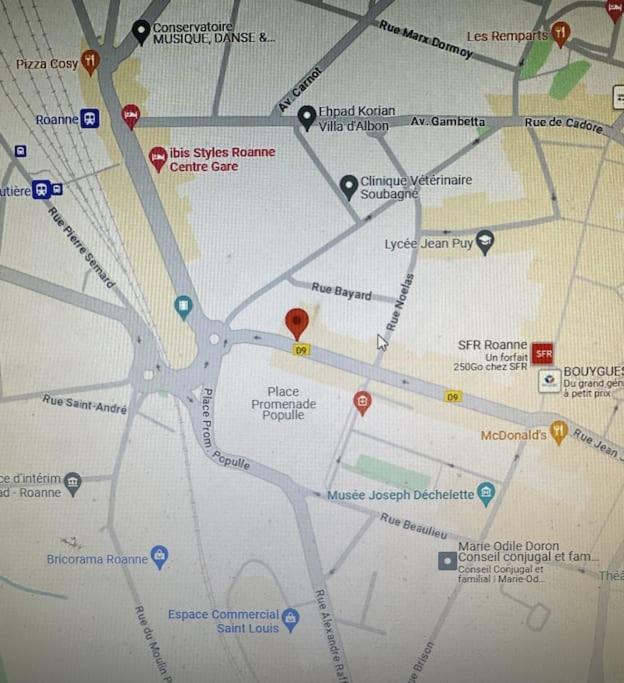 شقة T2 En Rdc Calme Et Central 5Min A Pieds De La Gare رْوان المظهر الخارجي الصورة